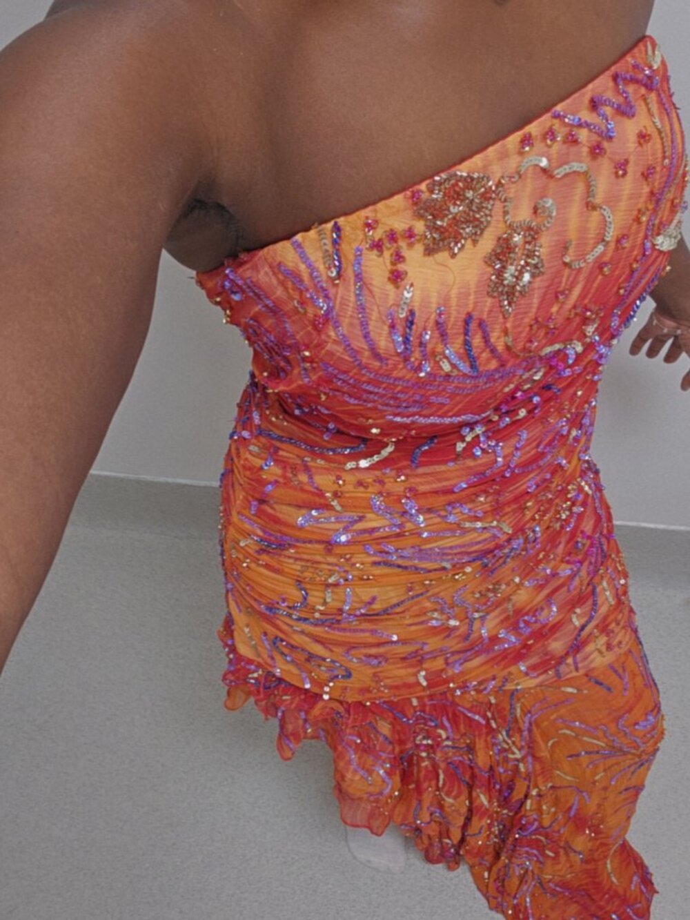 Sean Collection vintage Y2K-era evening gown